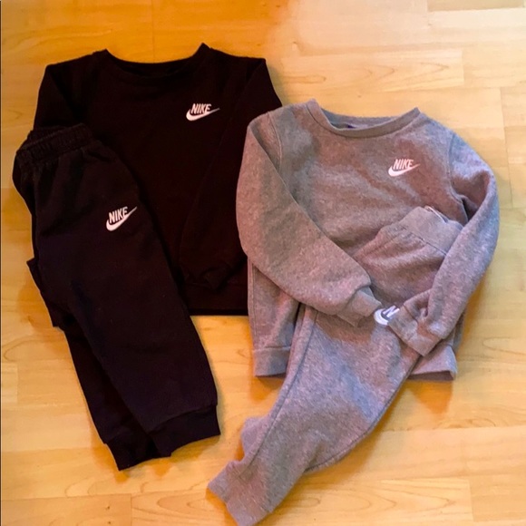 nike sweatpants and matching sweater